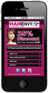 hair salon site